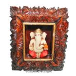 Ganesha in frame ( table stand )