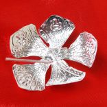 German Silver Jaswand Flower