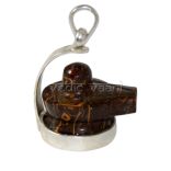 Shivling Locket in Mariam Jasper Gemstone