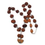 Siddha Rudraksha Mala in silver