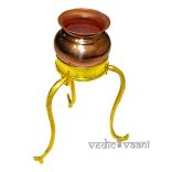 Abhishek pot with tripod stand