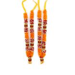 Deity Garland in Red Yellow Colour