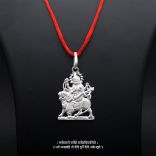 Durga Maa Pendant in 92.5 Pure Silver