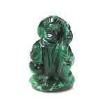 Hanuman in Malachite