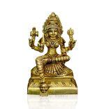 Mariamman-Mari Goddess Aaddi Shakti Brass Sculpture Idol