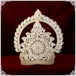 Magnificent shringar stones Crown Mukut Kreedam for god & Goddess