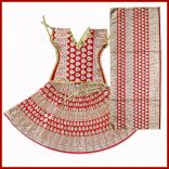 Lehanga Patka Poshak Dress for Durga Mata Devi Ji Statue - 21 inches