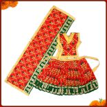 Lehenga Patka with Choli for Devi Maa Ambe Murti Decoration