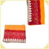 Bandhani Embroidered Saree