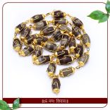 Narmada Stone Shivling Lord shiva and Shakti Mala 27+1 Shivalingam