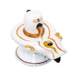 Shiva Linga With Snakes in White Marble