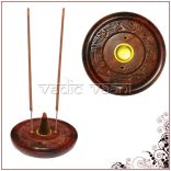 Wooden Incense Plate