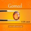 GOMEDH (HESSONITE) GEMSTONE FROM CEYLON-5.05 CRT