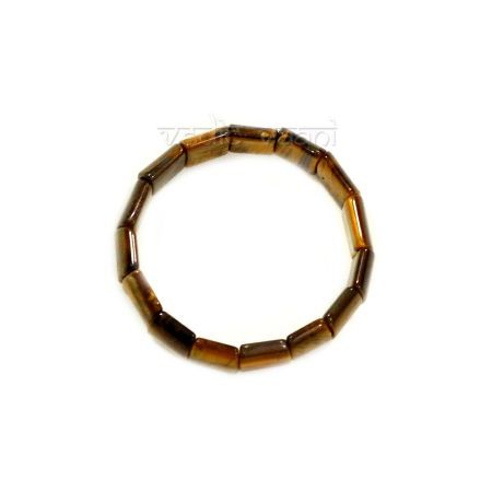 TIGER EYE GEMSTONE BRACELET - SQUARE SHAPE