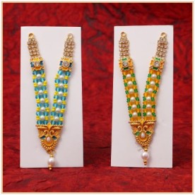 SHRINGAR HAAR/NECKLACE IN ARTIFICIAL STONES FOR DEVI MAA DECORATION