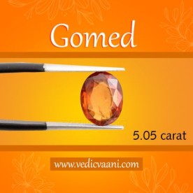 GOMEDH (HESSONITE) GEMSTONE FROM CEYLON-5.05 CRT