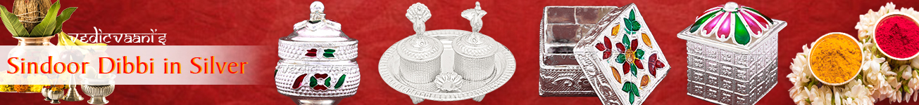 Sindoor Dibbi in Silver