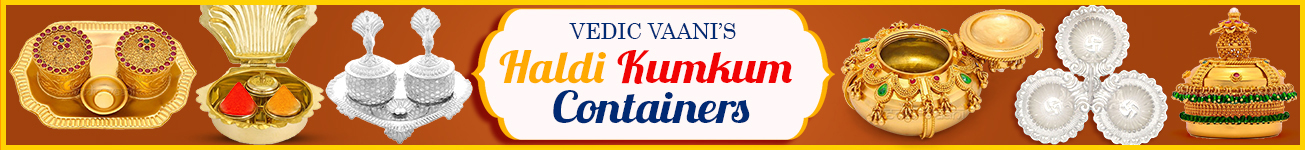 Haldi Kumkum Containers