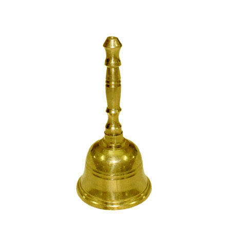 Brass Hand Altar Bell - 5