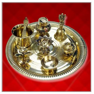 Buy MahaLaxmi Puja Thali - Vedic Vaani