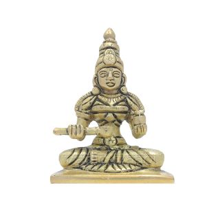Gayatri statue in brass- Vedic Vaani