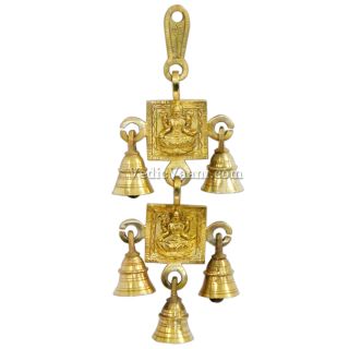 Buy hanging brass bell 19/25/32 inches temple pooja ghanti hindu