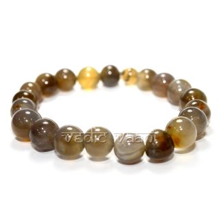 Buy White Agate Gemstone Bracelet - Vedic Vaani