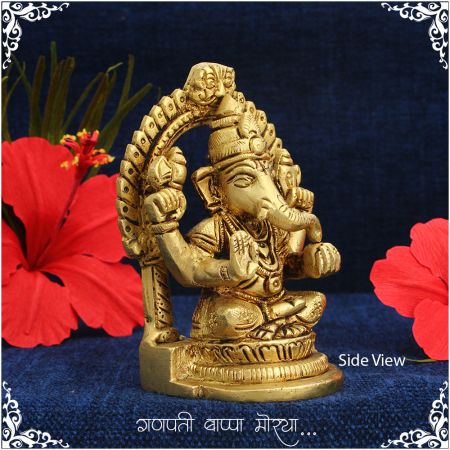 Buy Lord Ganesha Seating Pose Multi-Color l Online Products in India -  waahkart.com
