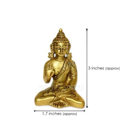 Buddha Shakyamunis Figure Blessing Pose Varada Stock Photo 512894773 |  Shutterstock