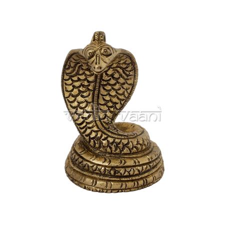 Cobra Snake in Brass- Vedic Vaani