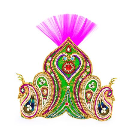 बंगाली वेडिंग प्रीमियम स्लीक डिज़ाइन के लिए पूजा टोपर मुकुट : Amazon.in: घर  और किचन