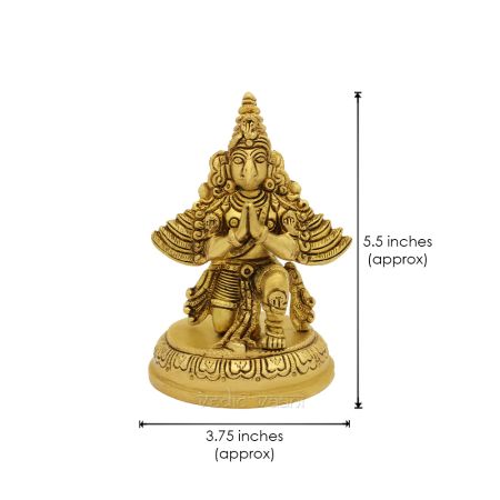 Brass Vinayagar Statue 15: Buy Best Idol - The Stone Studio