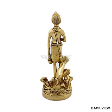 Neelkanth Varni Shree Swaminarayan Bhagwan Brass Idol- Vedic Vaani