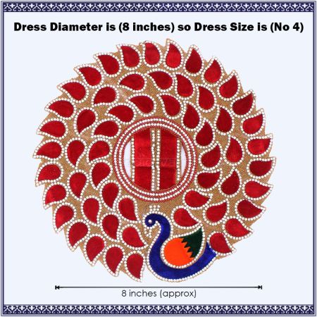 Amazon.com: PLANET 007 Set of 10 Ladoo Gopal Poshak Bal Gopal Dresses Kanha  Ji Dress Assorted Color and Design for Size 0 Kanha Ji for Janmashtami :  Home & Kitchen