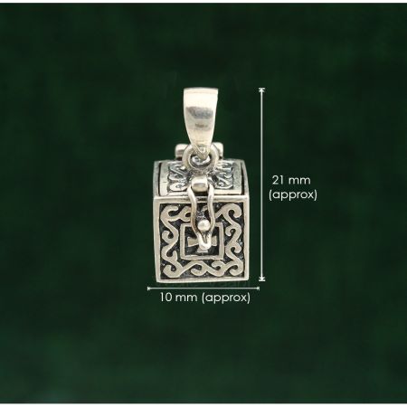Protect Necklace - Mezuzah Pendant Jewish Jewelry - Evil Eye necklace -  Nadin Art Design - Personalized Jewelry