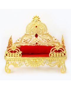 Maharaja Singhasan/Throne for Deity God and Goddess Idols AZ6153
