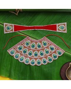 4 Inches Dress Poshak Vastra for Devi Decoration AZ6174