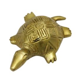 Turtle in Design Brass Work- Vedic Vaani
