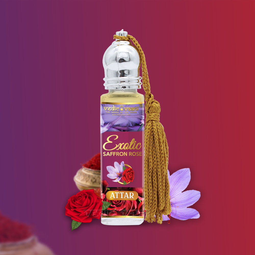 Exotic Saffron Rose Attar