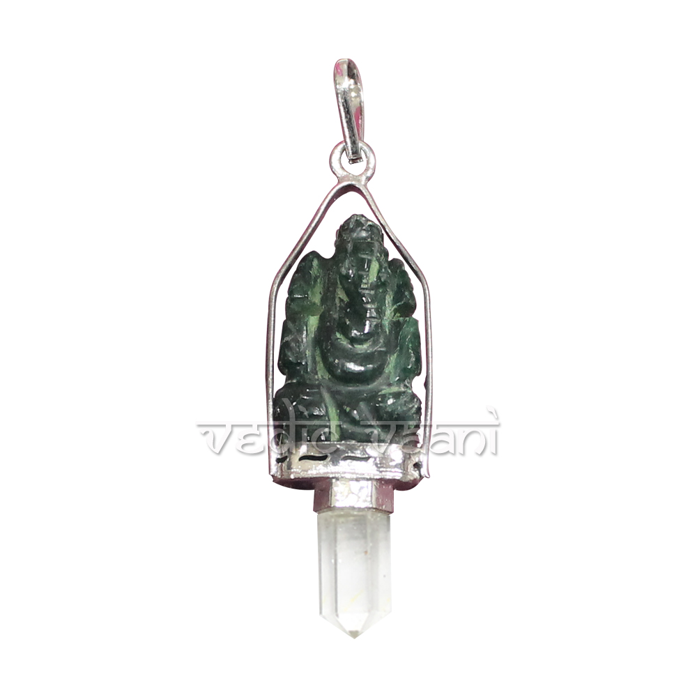 Jade on sale ganesha pendant