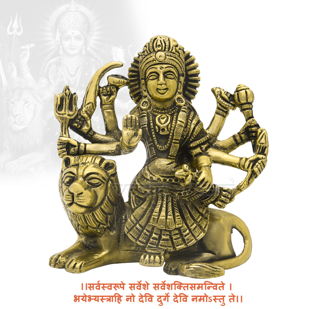 Jai Ambe Gauri, Ambe Maa, Goddess Durga Statue Buy Online - Vedicvaani