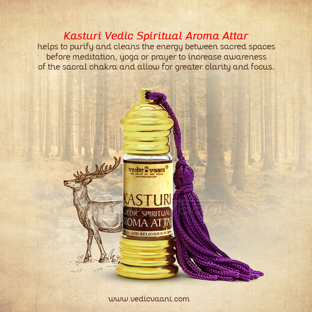 Kasturi Vedic Spiritual Aroma Attar Itar Vedic Vaani