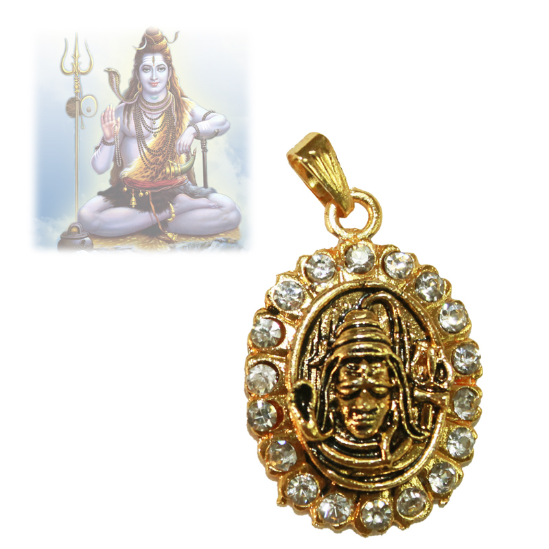 Lord shiva hot sale locket gold