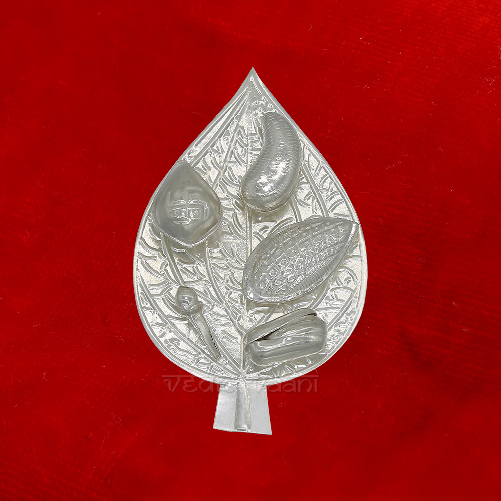 Silver leaf / silver paan for pooja –