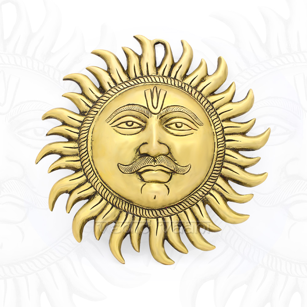 Bhagavan Surya Narayan Dev (Vastu Sun Mask) Home Wall Hanging Decorative